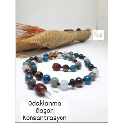 Odaklanma, Başarı ,konsantrasyon ve Sağlık Kolyesi(Kehribarli)