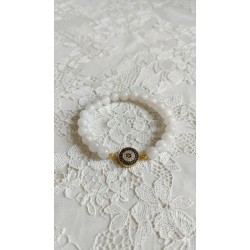 Aytaşı Nazar Bileklik – Zirkon Aparatlı Doğal Taş Şık Bileklik