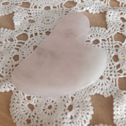 Pembe kuvars Gua sha 