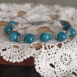 APATİT MAKROME BİLEKLİK 