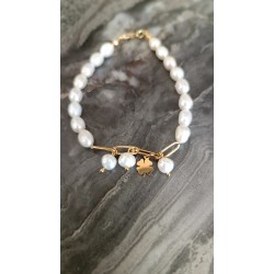 İnci Charmli İnci Bileklik 