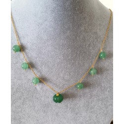 Balkabağı Aventurin Kolye 