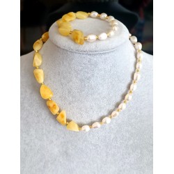 DAMLA KEHRİBAR & İNCİ TASARİM KOLYE