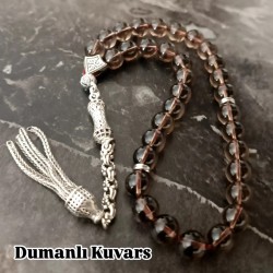 8 mm Dumanlı Kuvars Tesbih