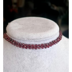 GRANAT( garnet ) CHOCER KOLYE MİNİMAL KOLYE 