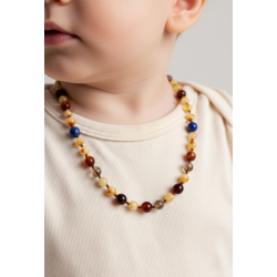 Nazar, Korku ve Koruma için Etkili Bebek Kehribar Kolye 