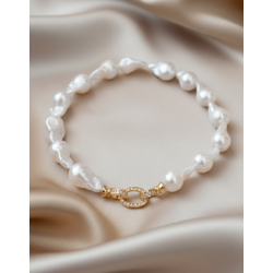 Barok İnci Choker Kolye