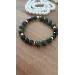 Yeşim & Siyah Turmalin Bileklik