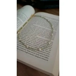 Minimal Peridot İnci Kolye