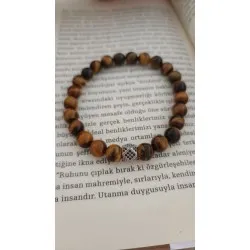 Zirkon Aparatli Kaplangözü Bileklik