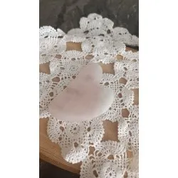 Pembe kuvars Gua sha 