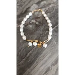 İnci Charmli İnci Bileklik 