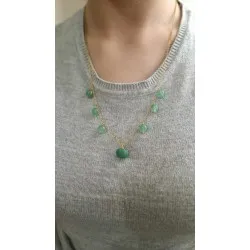 Balkabağı Aventurin Kolye 