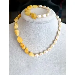 DAMLA KEHRİBAR & İNCİ TASARİM KOLYE