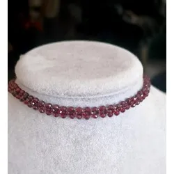GRANAT( garnet ) CHOCER KOLYE MİNİMAL KOLYE 