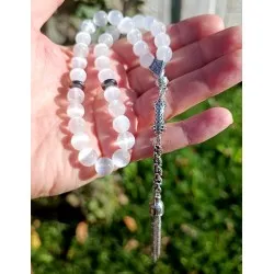 Selenit Taşı 33lü Tesbih 