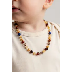 Nazar, Korku ve Koruma için Etkili Bebek Kehribar Kolye 