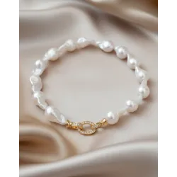 Barok İnci Choker Kolye